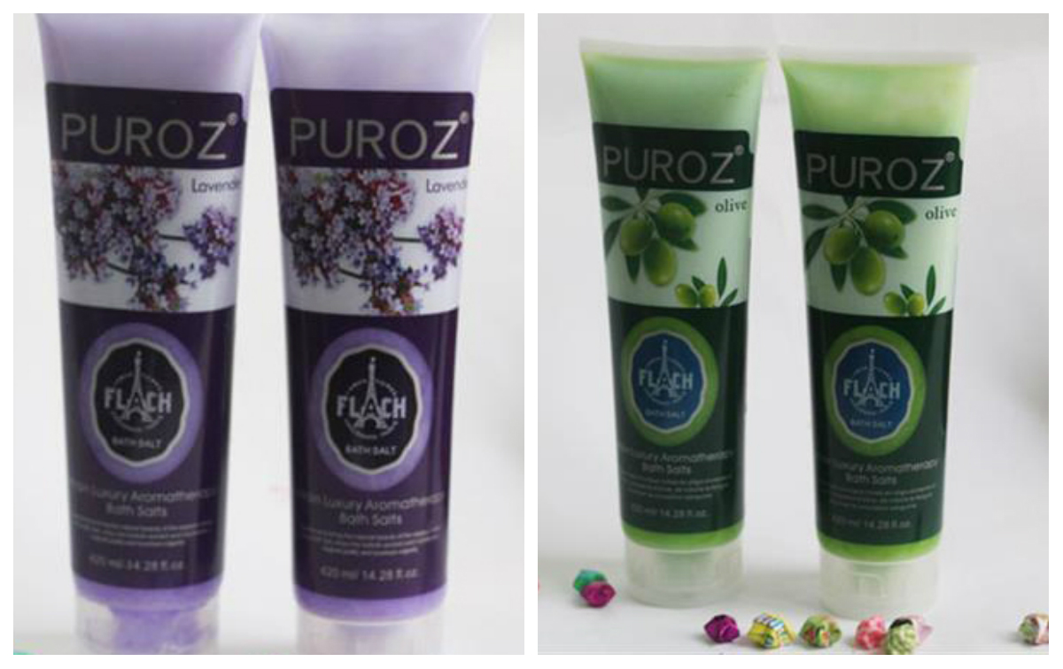 các loại muối tắm bán online