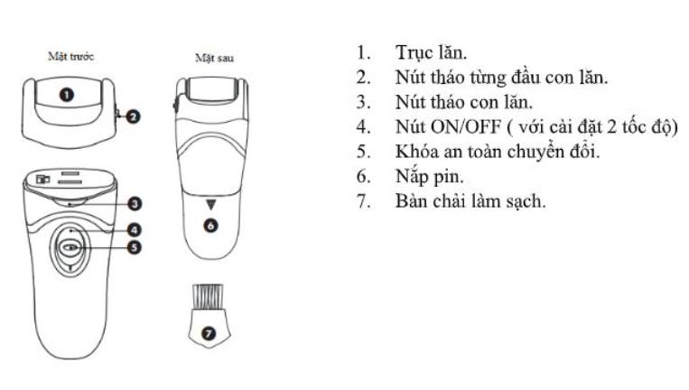 huong dan su dung may tay da chet rio beauty
