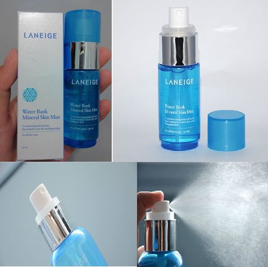 hướng dẫn xịt khoáng hiệu quả