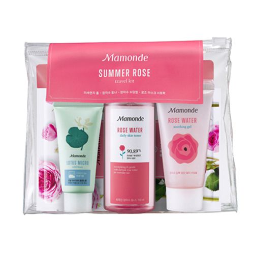 BỘ DƯỠNG DA MAMONDE SUMMER ROSE TRAVEL KIT