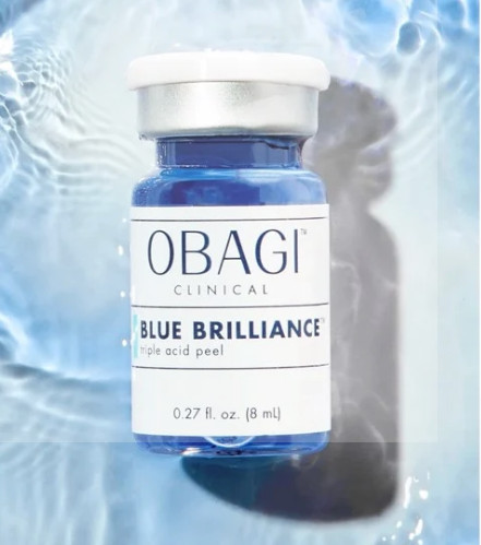 BỘ PEEL CẤU TRÚC NỀN DA OBAGI CLINICAL BLUE BRILLIANCE TRIPLE ACID PEEL