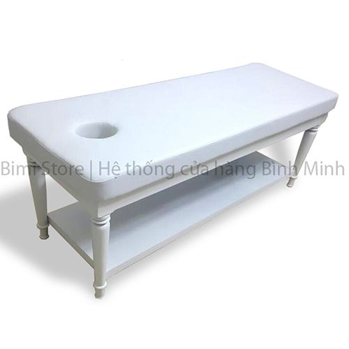 GIƯỜNG MASSAGE GỖ THÔNG GÁC LIỀN BM-05GT