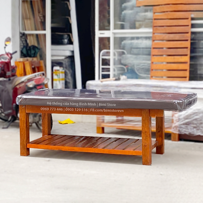 GIƯỜNG MASSAGE SPA GỖ TRÀM RC9 - RC8 (THỤT ĐẦU)