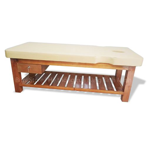 GIƯỜNG MASSGAE BODY GỖ THÔNG 1 HỘC BM-03GT