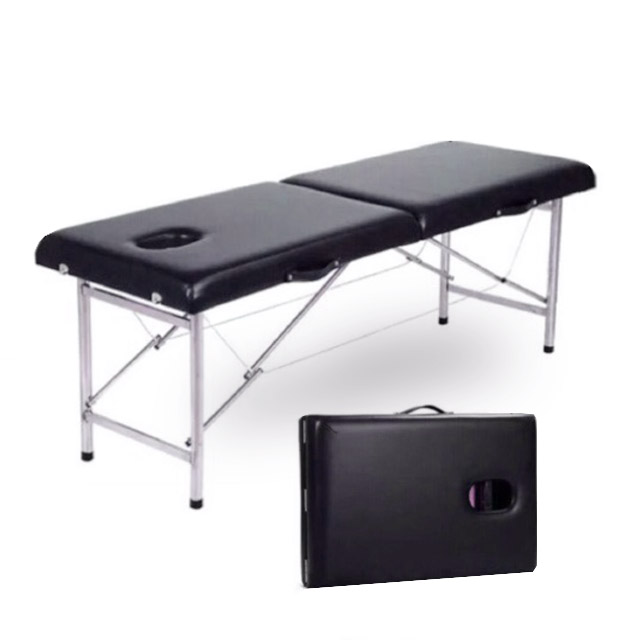 GIƯỜNG SPA VALI GẤP CHÂN INOX