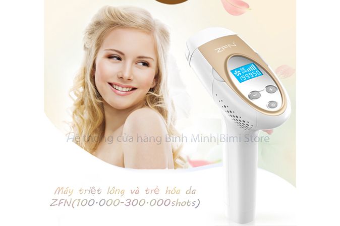 HƯỚNG DẪN CÁCH SỬ DỤNG MÁY TRIỆT LÔNG TRẺ HÓA DA MINI ZFN T008I