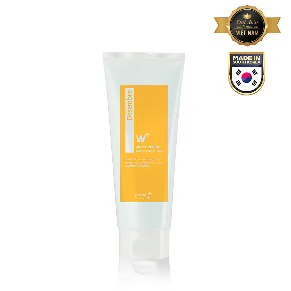 MẶT NẠ DƯỠNG TRẮNG DA DESEMBRE WHITE SCIENCE BRILLANT E.R CREAM MASK